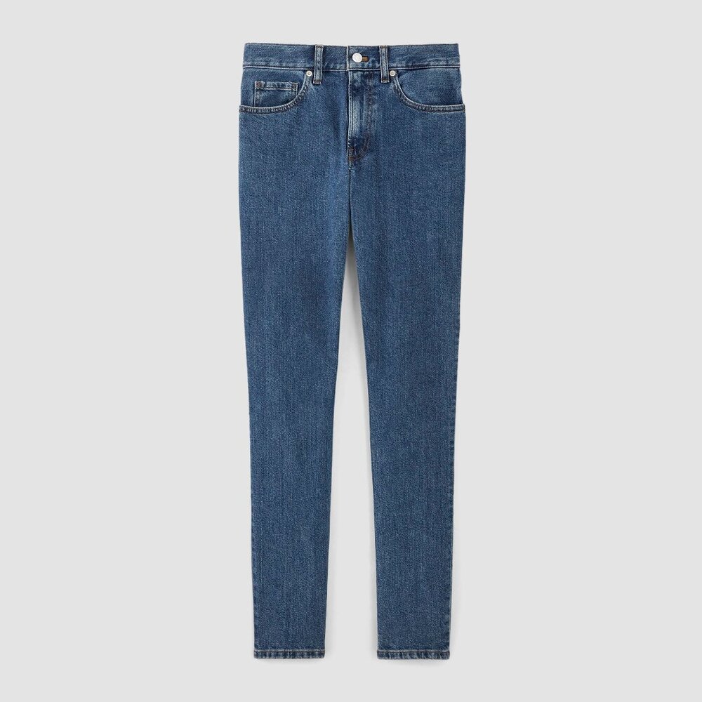 Everlane Men's Organic Cotton Slim-Fit Jean in Ocean, Size 30x30